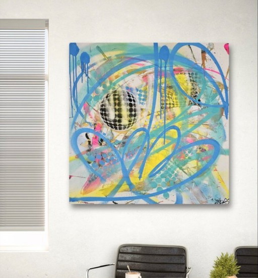 Parscha MIRGHAWAMEDDIN - Graff 590XL - Artist's Painting