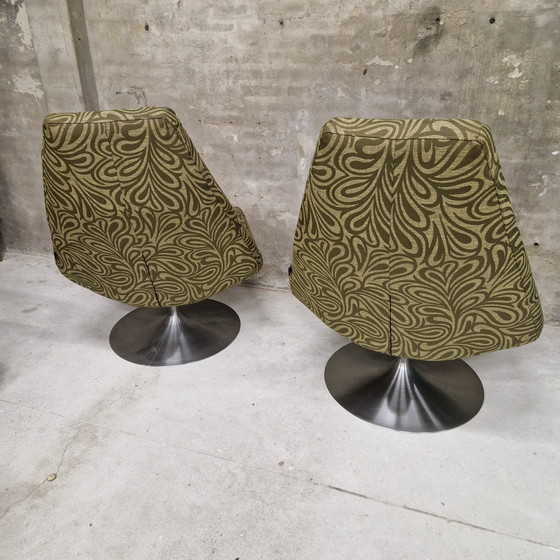 Image 1 of Ensemble Kartell Madonna, fauteuil pivotant vintage