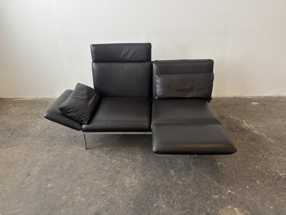 Image 1 of Brühl Roro Designersofa Schlafsofa Couch Leder 