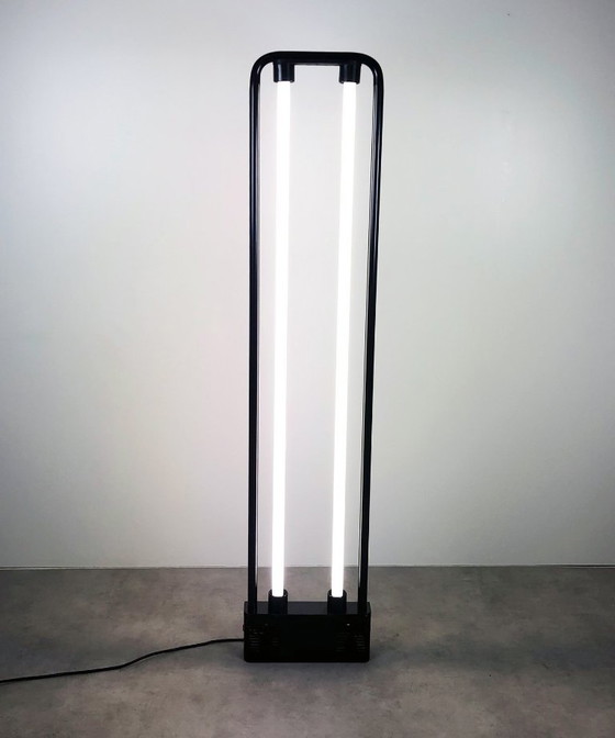 Image 1 of Vintage Postmodern Floor Lamp • Duo • Boccato/Gigante/Zambusi • Zerbetto • 1980