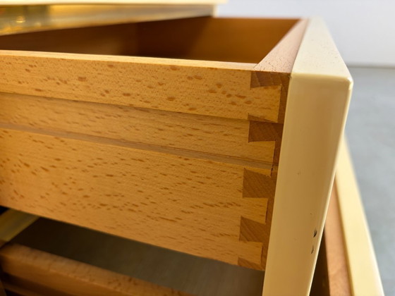 Jean Claude Mahey chest of drawers, 1970s – Brass (photo 4 of 11)