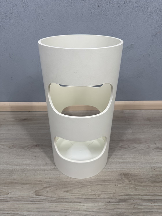 Image 1 of Paragüero de mediados de siglo, de estilo espacial: diseño de plástico de la década de 1960