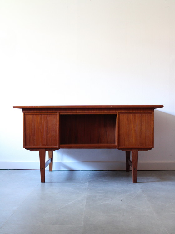 Image 1 of Vintage Danish teak desk