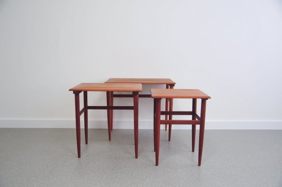 Vintage Teak Mimiset X3 – Side tables, Wood (photo 5 of 5)