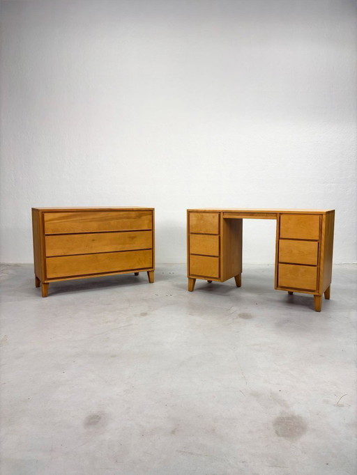 Vintage Ladekast Leslie Diamont voor Conant Ball