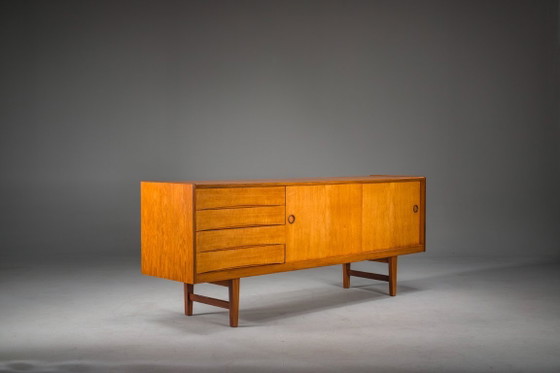 Image 1 of Ulvö dressoir van teakhout, ontworpen door Erik Wörtz voor Ikea, 1964.