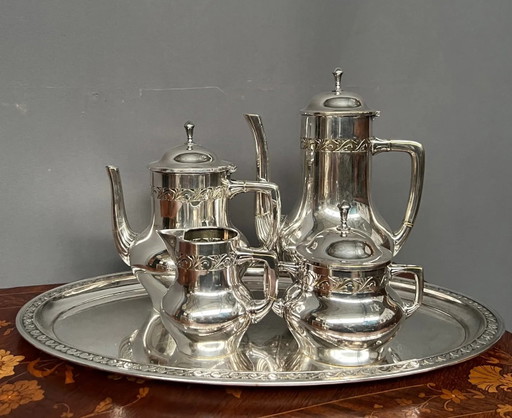 Art Deco tea and coffee service – keukenaccessoires, Metal (photo 2 of 9)