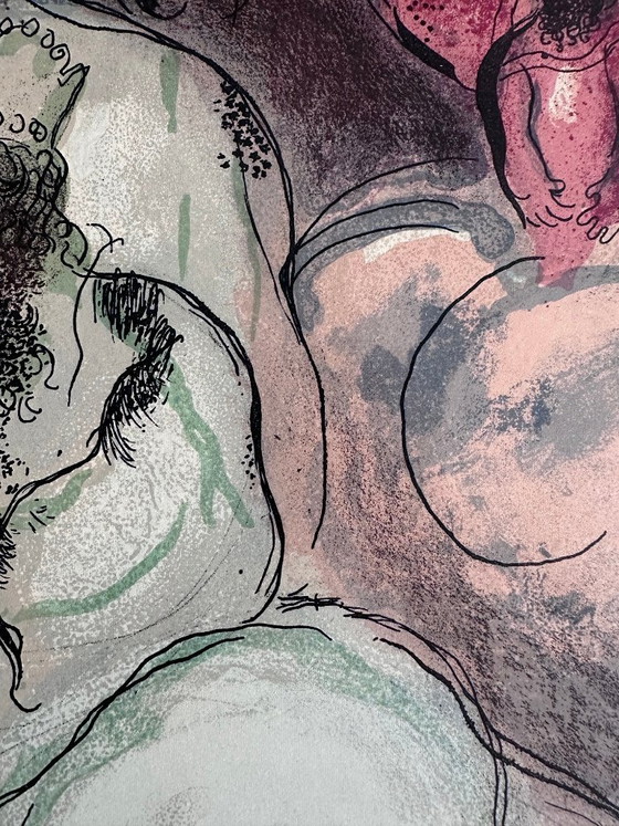 Marc Chagall Litho Uit Verve 1960 – Litho's & Zeefdrukken, Paper (photo 3 of 6)