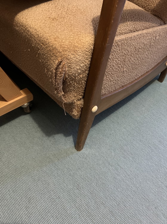 Image 1 of Bellissimo divano letto in stile metà secolo con vano contenitore