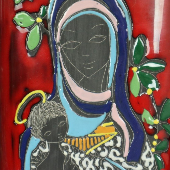 Image 1 of Sculpture murale vintage XL Saint-Marin