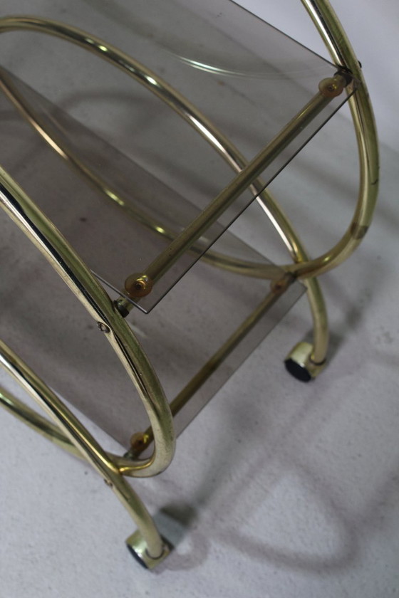 Image 1 of Vintage bar cart, serving trolley from the 1970s