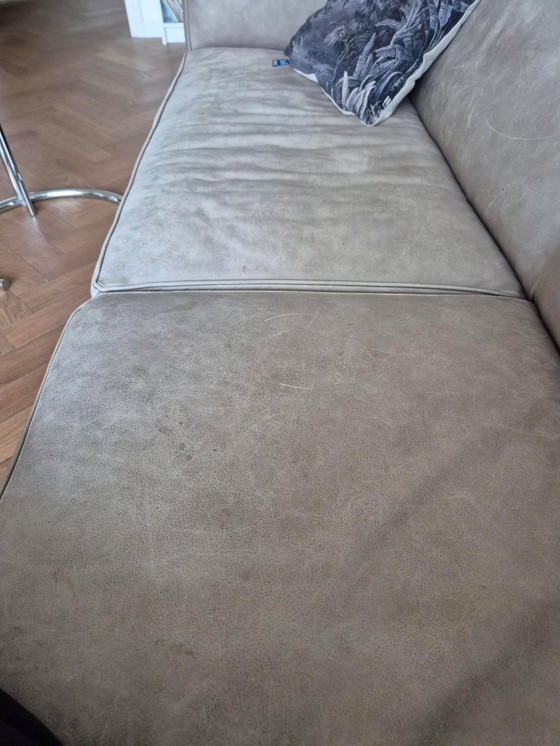 Image 1 of Canapé en cuir, 3 places