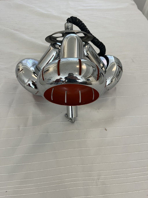 Vintage Space Age pendant lamp from the 1970s.
