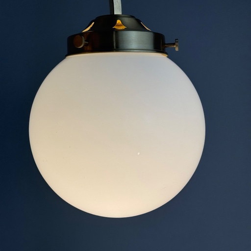 PAIR OF VINTAGE OPALINE WALL SCONCES