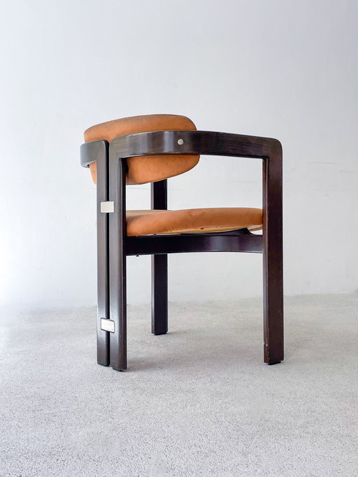 1-5 Rare Pamplona Chairs by Augusto Savini for Pozzi - original design classics