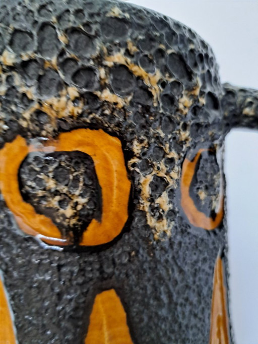 Rare XL Scheurich GABUN Floor Vase | 408-40