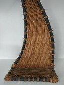 Rare robe vintage en rotin/objet d'art
