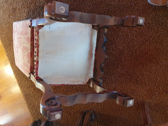 Image 1 of 4x Esszimmerstühle Gobelin