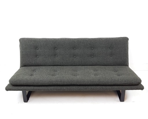 Vintage Kho Liang Le Artifort sofa 3 seater newly upholstered wool De Ploeg