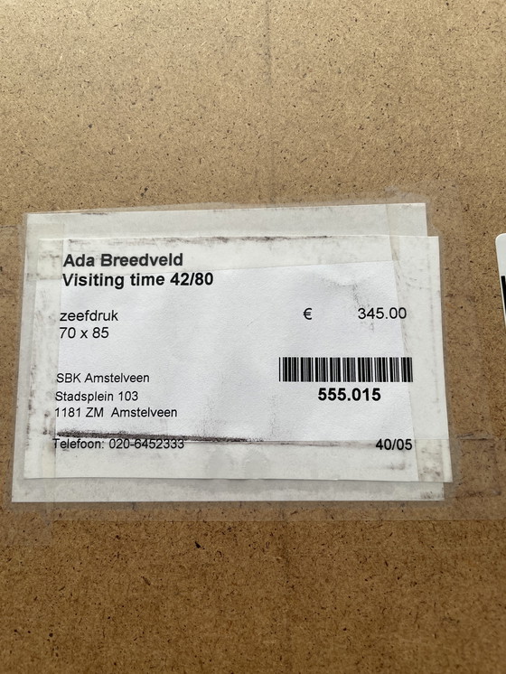 Image 1 of Serigrafía de Ada Breedveld