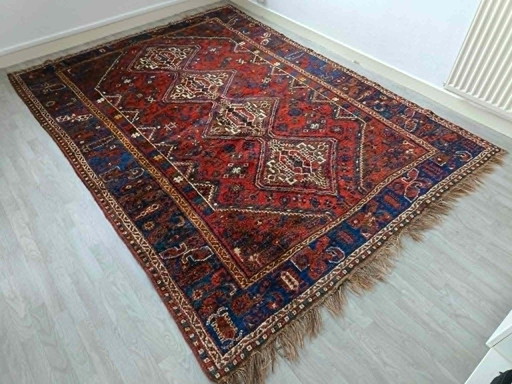 Tapis Persan Shiraz Noué Main