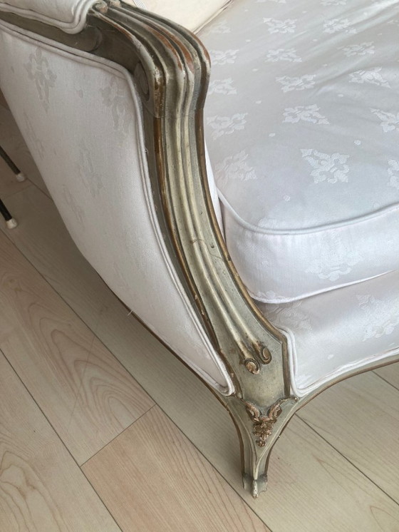 Image 1 of Marie Antoinette Style Super 3 zits Sofa
