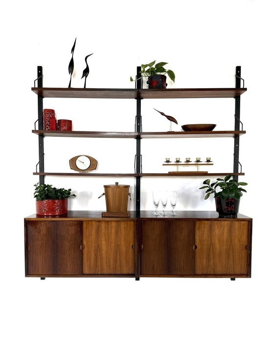 Image 1 of Vintage modular wall system, Poul Cadovius ‘60