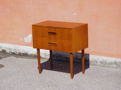 Deense vintage teakhouten ladekast uit de jaren 60 – ladekasten, Wood