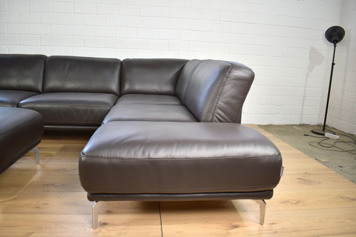Leder Sofa Montanaa Willi Schillig Met Kruk Leder Bank Leder Hoekbank Sofa Hoekbank