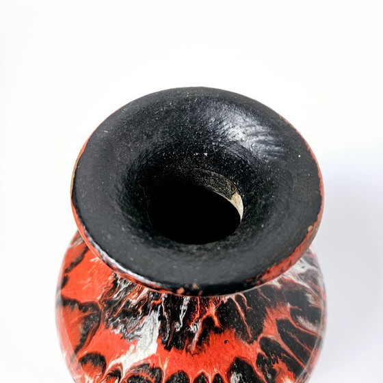 Image 1 of Splendida ceramica artistica tedesca vintage fatta a mano | Vaso in ceramica colorata dipinta a mano dalla Germania