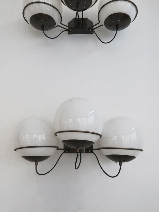Appliques murales de Candle, Italie, 1960, set de 2 (photo 7 of 17)