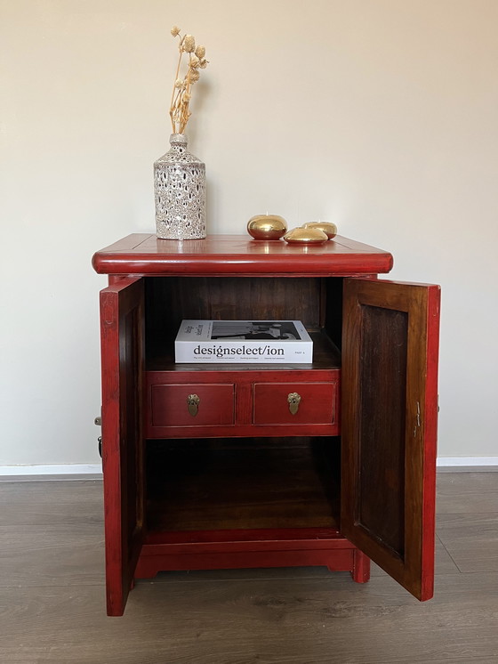 Image 1 of Mobile da sposa cinese rosso vintage