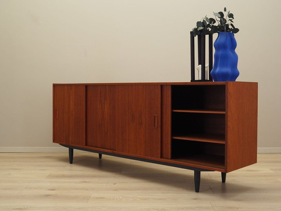 Image 1 of Credenza in teak, design danese, anni '70, produttore: Westergaard