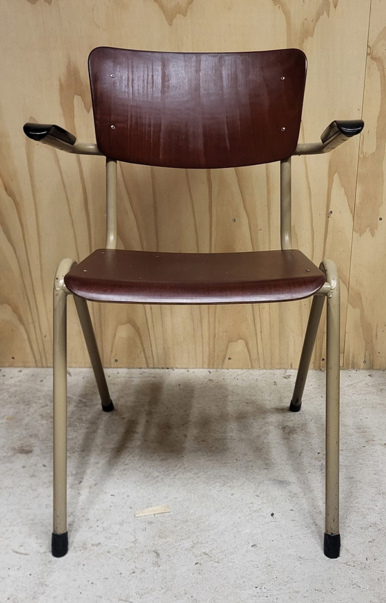 Chaise Vintage Salvanitas N.V. Metaalindustrie Oosterhout – Galvanitas, Fauteuils, Metal, Plastic (photo 5 of 13)
