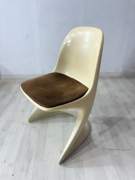 Image 1 of 1x Casalino Casala stoel / eetkamerstoel / tuinstoel – vintage ruimtevaartstijl