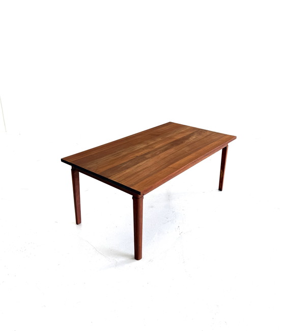 Vintage Danish Teak Dining Table '60 – Wood, Metal (photo 6 of 15)