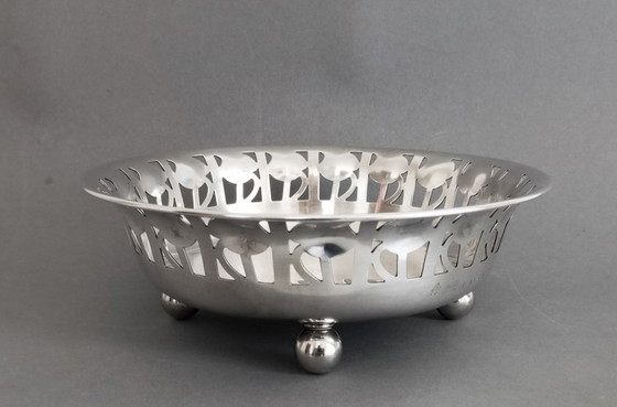 Image 1 of Josef Hoffmann art-deco/wiener werkstatte 'Rosenschale' - Alessi 1905/1983