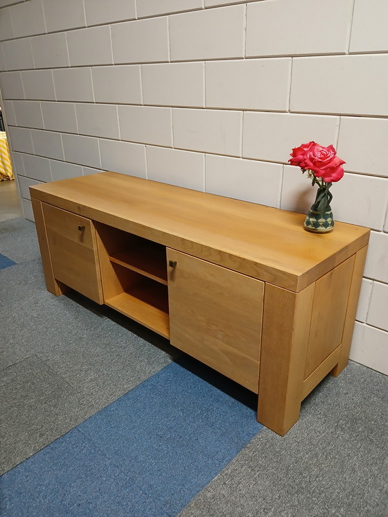 Image 1 of Conjunto de muebles de roble macizo claro