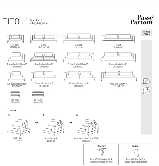 Image 1 of Fauteuil Passe Partout Tito