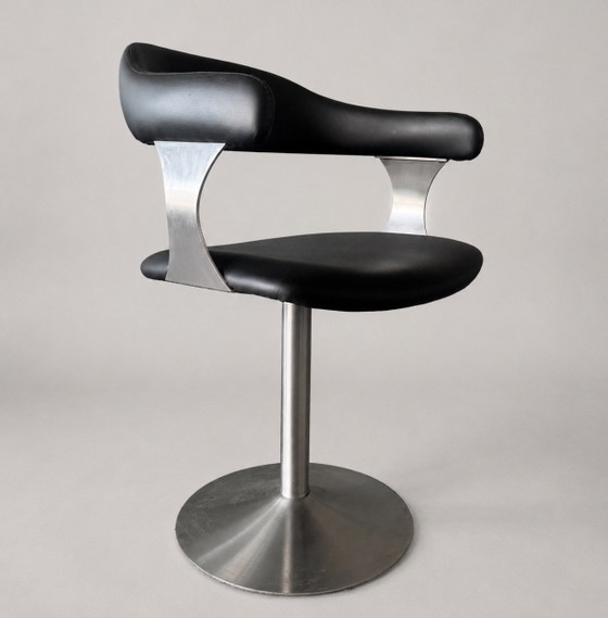 Set of 4 Vintage Space Age Swivel Chairs – Dining chairs, rvs (photo 13 of 15)