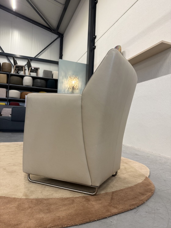 Image 1 of 2 Sillones Leolux Galathea Senso color blanco roto