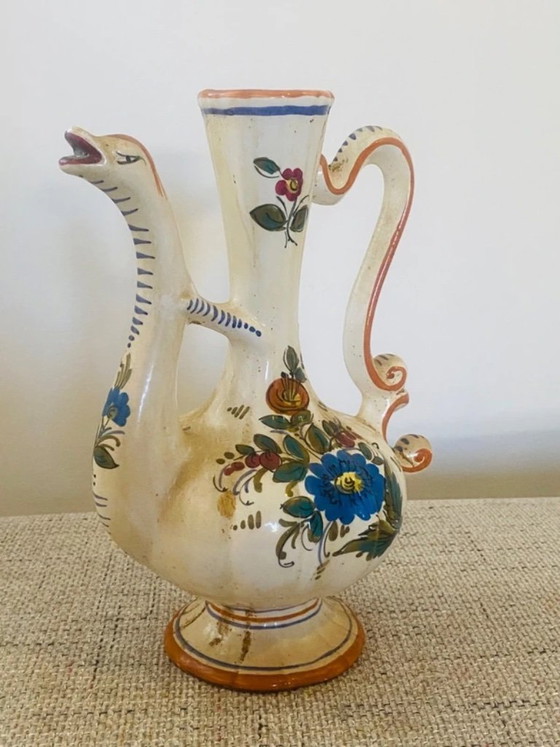 Deruta Amphora Italian Craftsmanship Year '60 – Vases, Ceramic (photo 4 of 7)