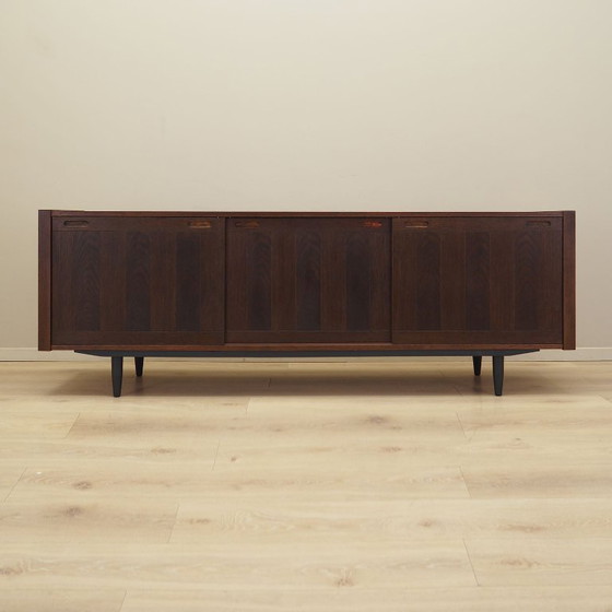 Image 1 of Buffet en chêne, design danois, années 1970, fabriqué par Skovby Møbelfabrik