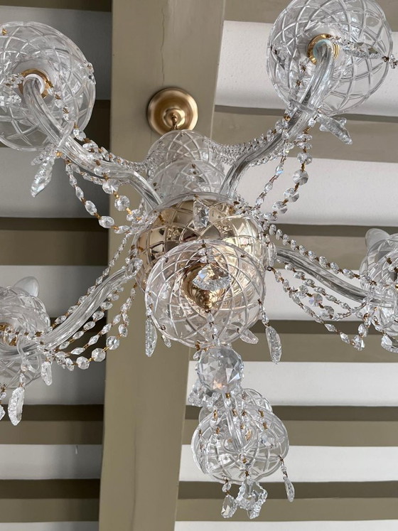 Kristall-Kronleuchter 5 Lampen – Crystal (photo 4 of 5)