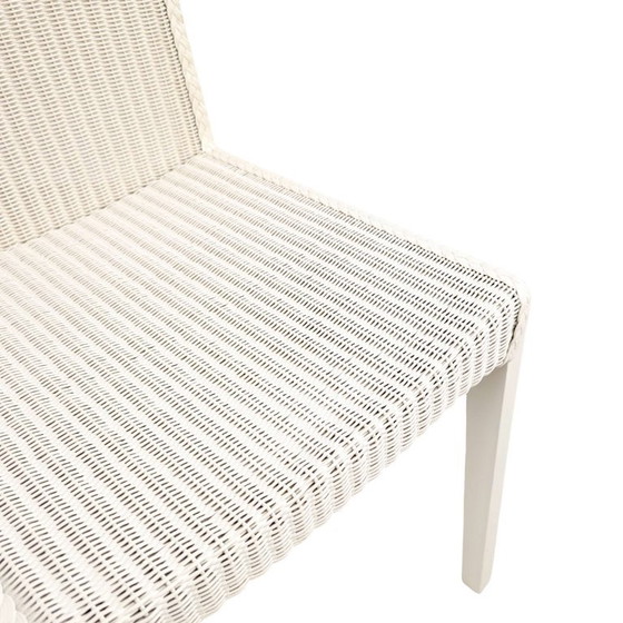 Lloyd Loom Italia Vintage Chair White Wicker Original – Side chairs, Wood (photo 9 of 9)