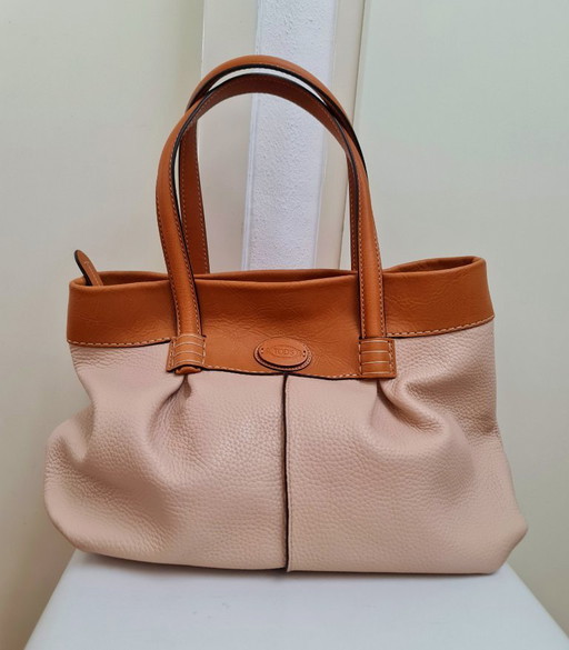 ¡Bolso de mano Tod’s de piel plisada como nuevo!