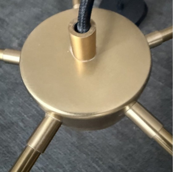 Image 1 of Lampadario in ottone Tribeca Chambers 76