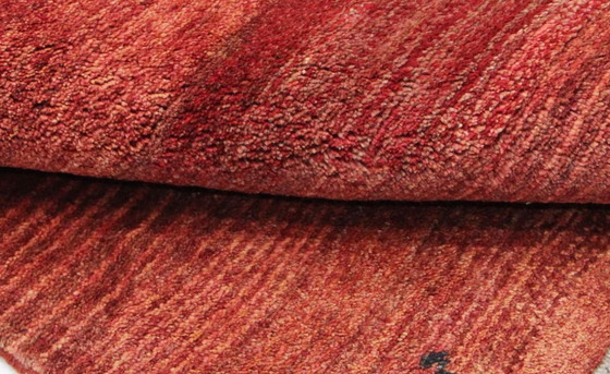 Image 1 of Original Persian carpet Gabbeh Ghashghai oriental carpet 107 cm x 100 cm old natural