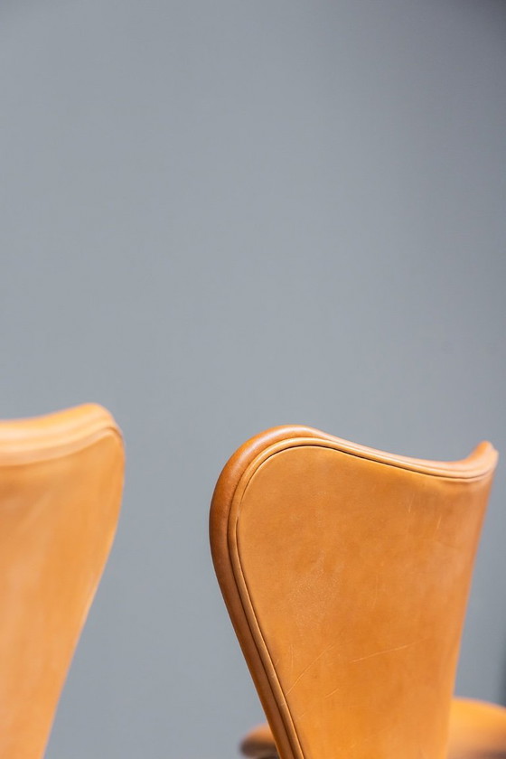 Image 1 of Sedia "farfalla" Serie 7, set da 6