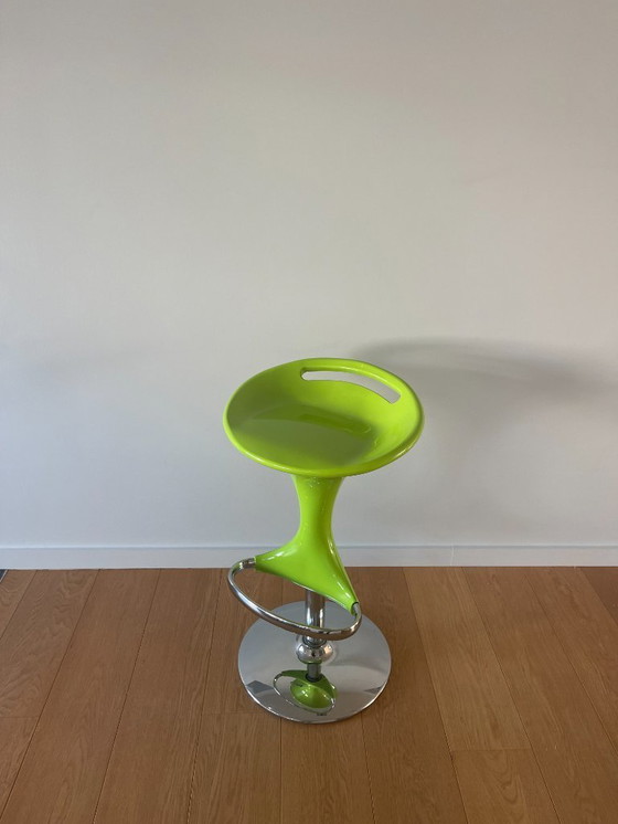 Image 1 of Taburetes de bar Bontempi Casa Discovery – juego de 2 – verde – diseño italiano
